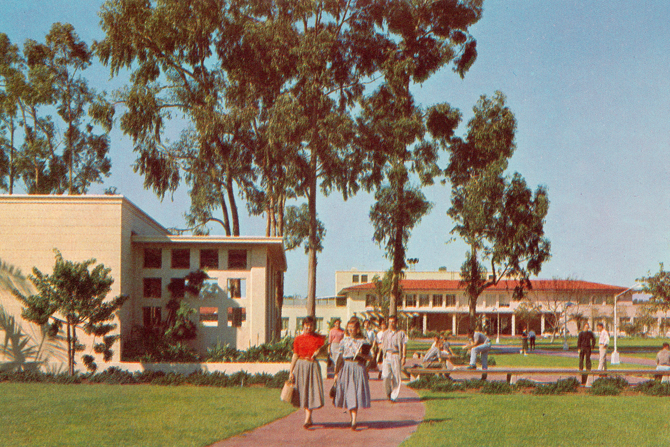 UC Santa Barbara campus 1958